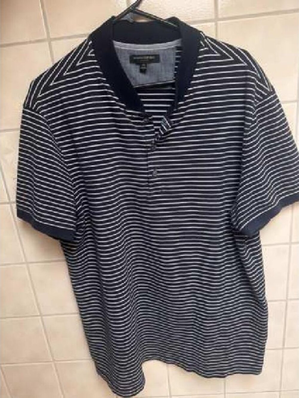 Banana Republic Striped Slim Fit Polo XXL